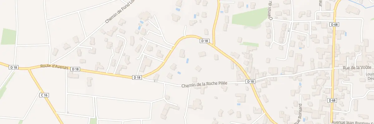 Plan du 394 Rue Ronsard à Villié-Morgon