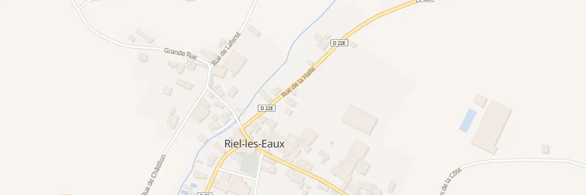Plan du 8 Rue de la Halle à Riel-les-Eaux