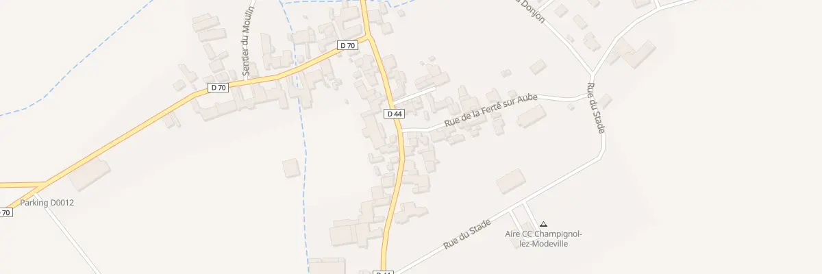 Plan du 2 Rue de la Ferté-sur-aube à Champignol-lez-Mondeville