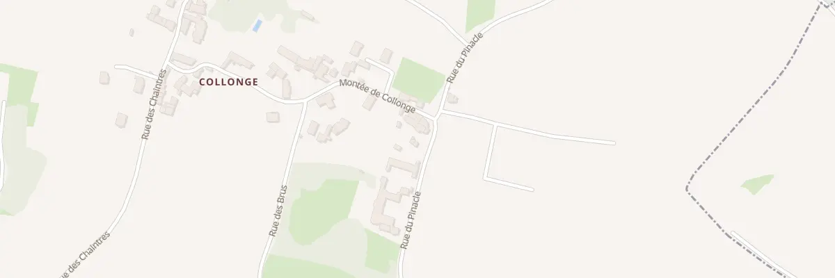 Plan du 5090 Collonge à Saint-Vallerin