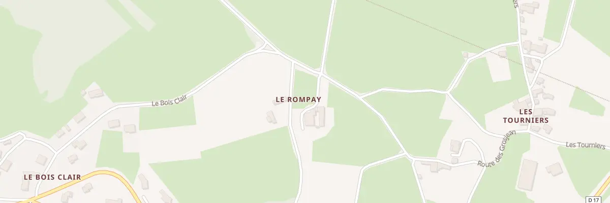 Plan du 4 Au Rompay à Sologny