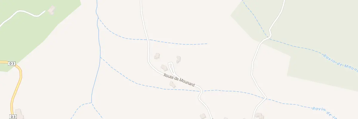 Plan du 5038 Mounard à Saint-Bauzile