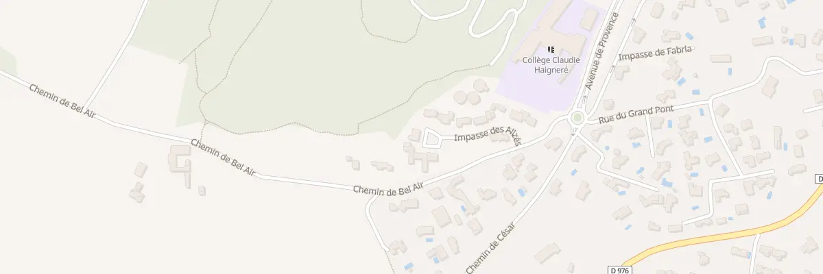 Plan du 9 Pied de la Cabane à Rochefort-du-Gard