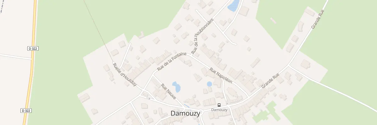Plan du 7 Rue Napoléon à Damouzy