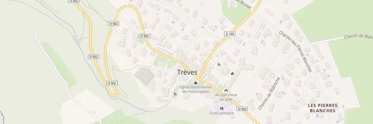 Plan du 5113 Le Bourg à Trèves
