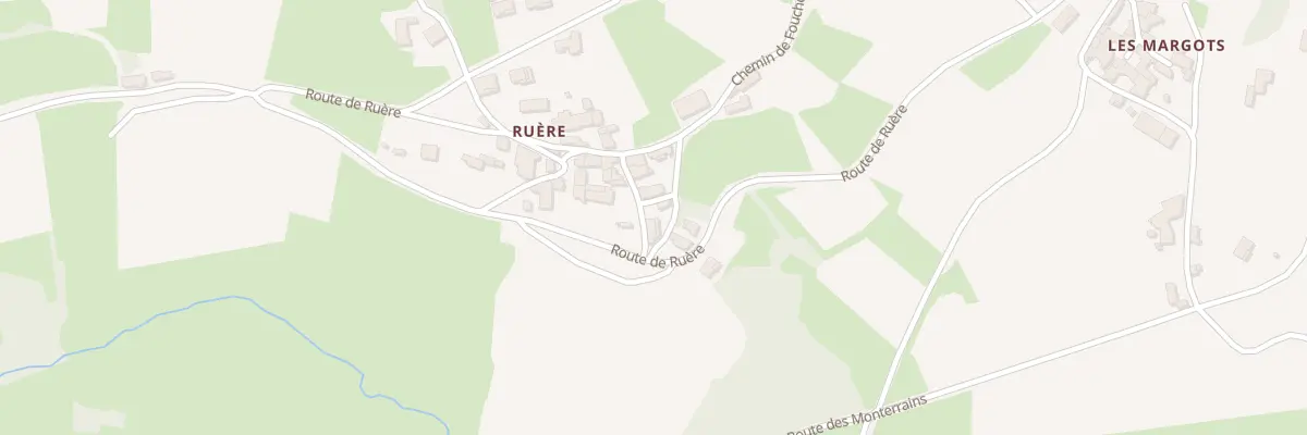 Plan du 5099 Ruere à Pierreclos