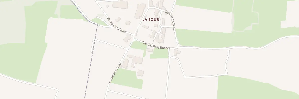 Plan du 5077 La Tour à Saint-Vallerin