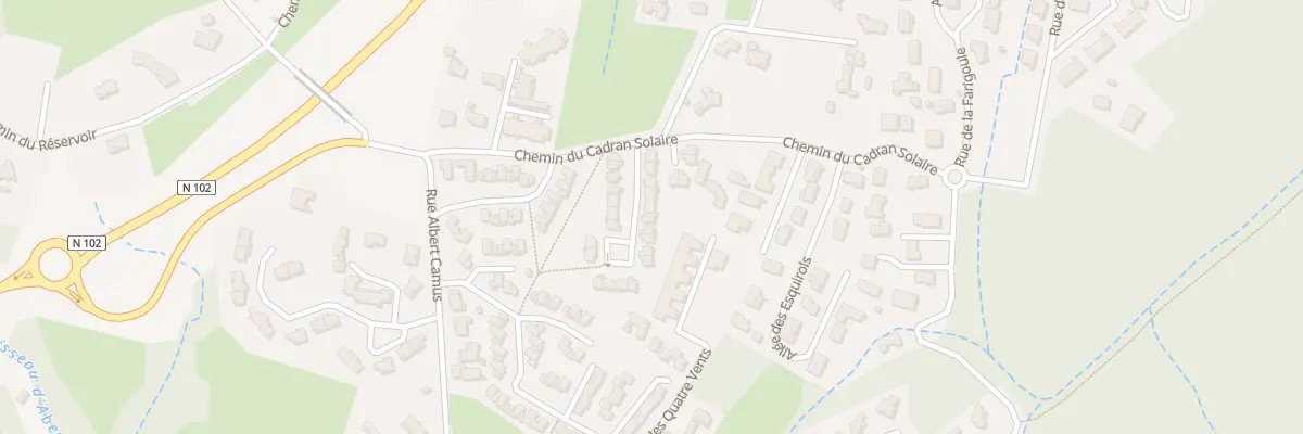 Plan du 58 Groupe Hlm La Sabliere au Teil