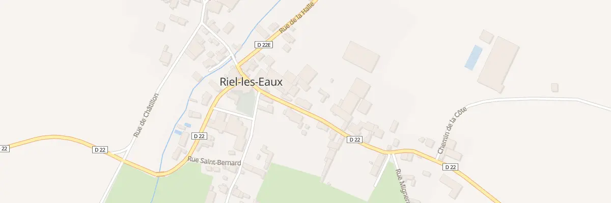 Plan du 16 Grande Rue à Riel-les-Eaux