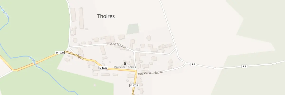 Plan du 9022 Rue de l’Orme à Thoires