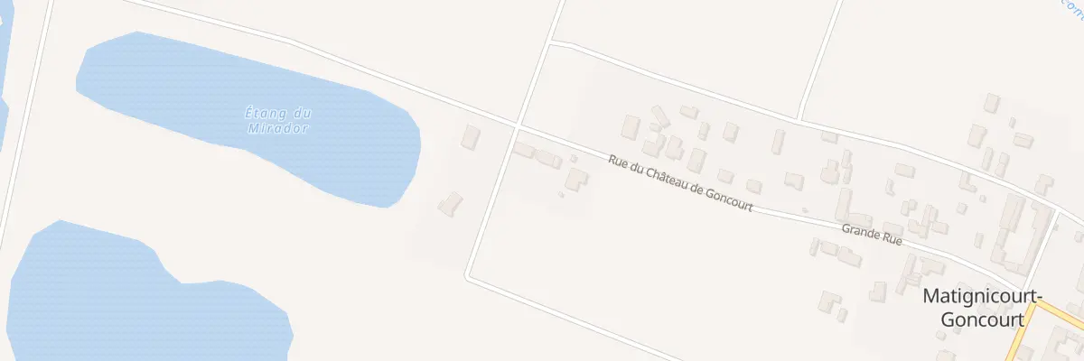Plan du 17 Rue du Chateau de Goncourt à Matignicourt-Goncourt