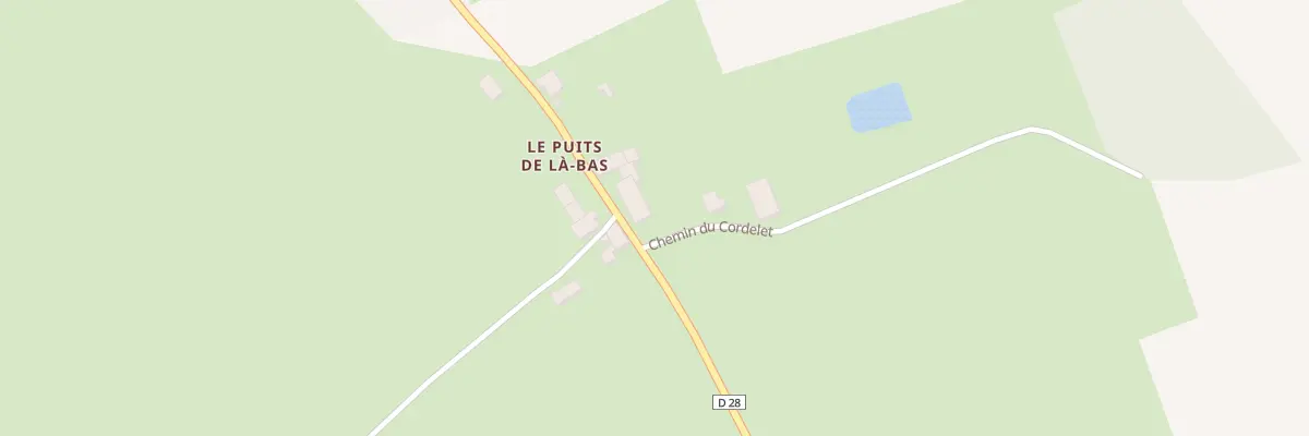 Plan du 1 Cordelet à La Sabotterie