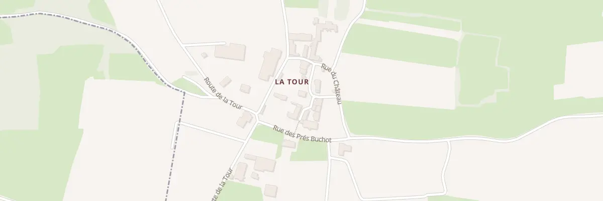 Plan du 5126 La Tour à Saint-Vallerin