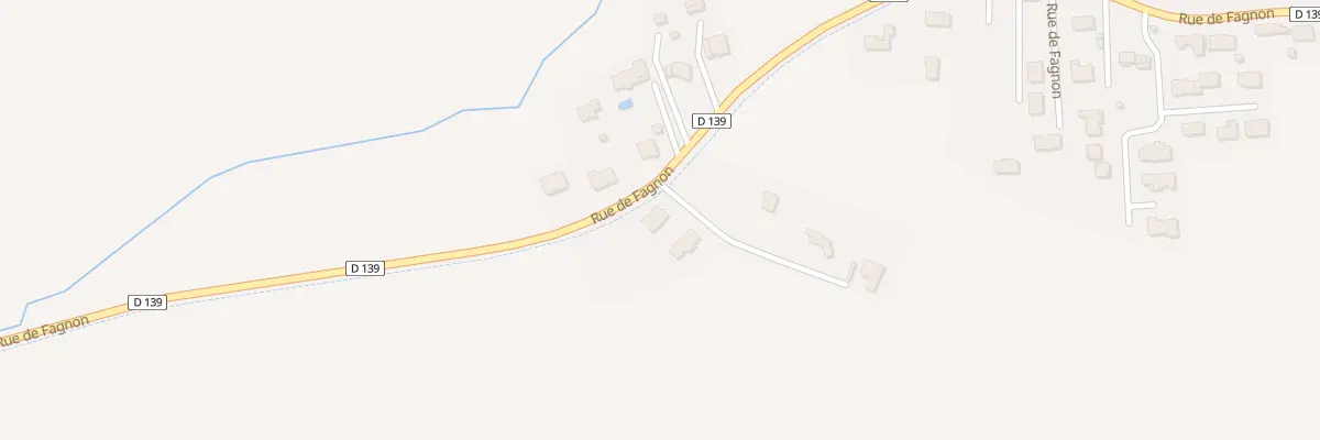 Plan du 57 Rue de Fagnon à Prix-lès-Mézières