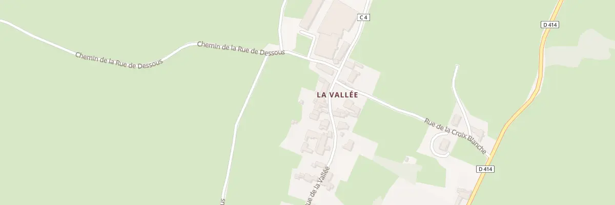 Plan du 5064 La Vallee à Ameugny