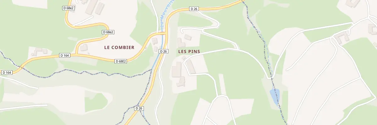 Plan du 403 Imp des Pins à Émeringes