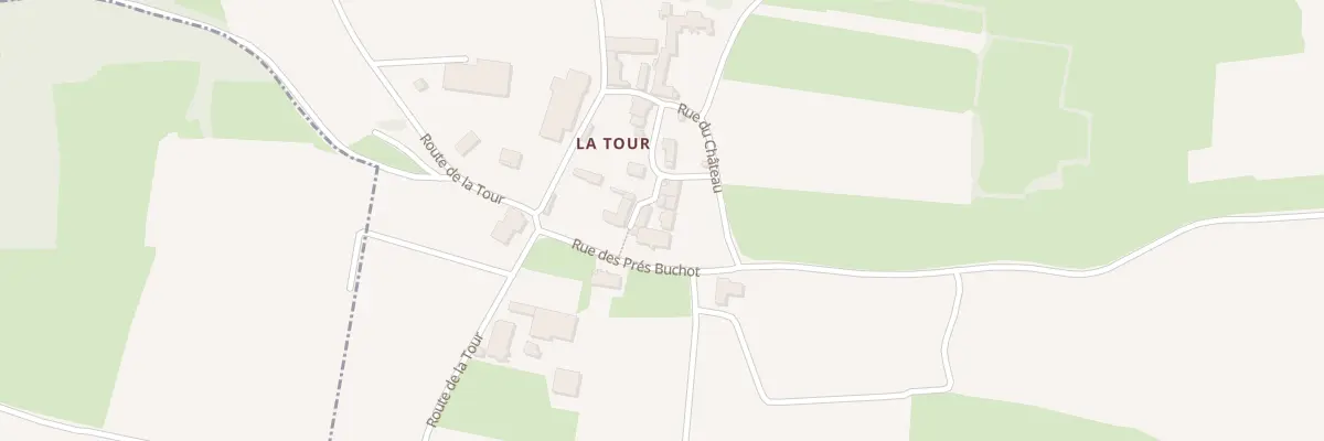 Plan du 3 Riotte de la Tour à Saint-Vallerin