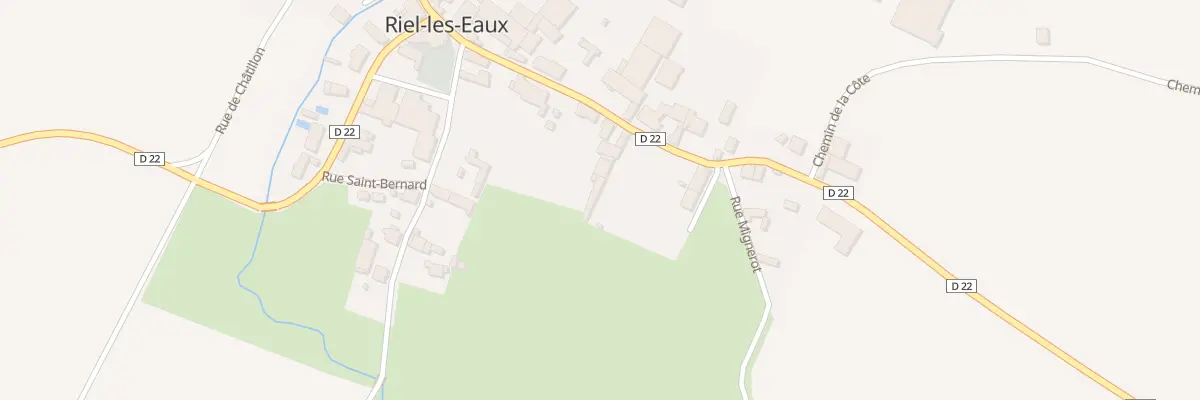 Plan du 9 Gr Grande Rue à Riel-les-Eaux