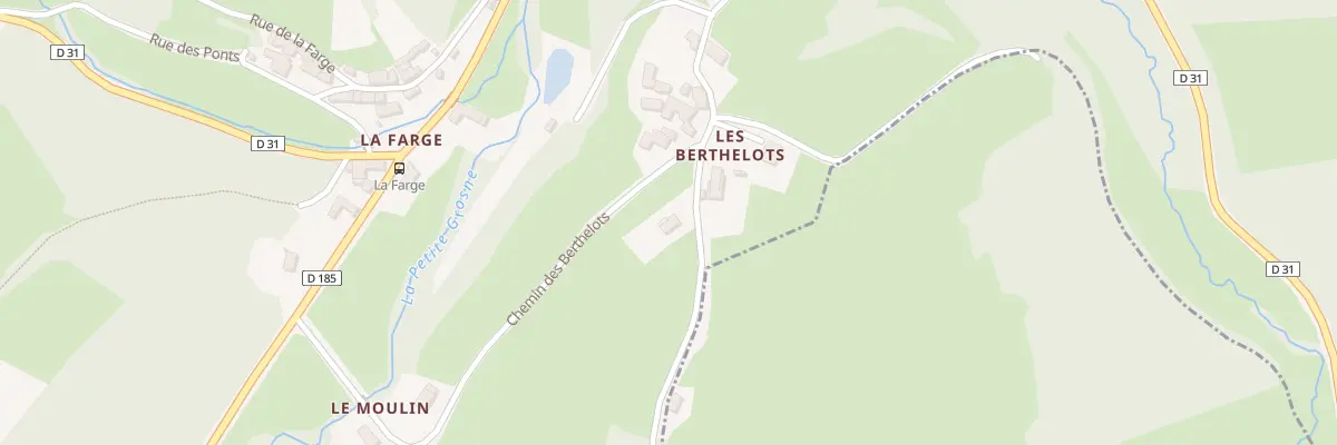 Plan du 5151 Les Berthelots à Serrières