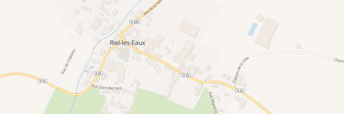 Plan du 12 Gr Grande Rue à Riel-les-Eaux