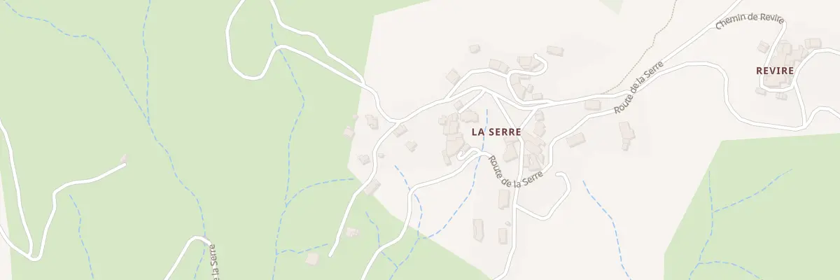 Plan du 5072T La Serre à Saint-Cierge-la-Serre