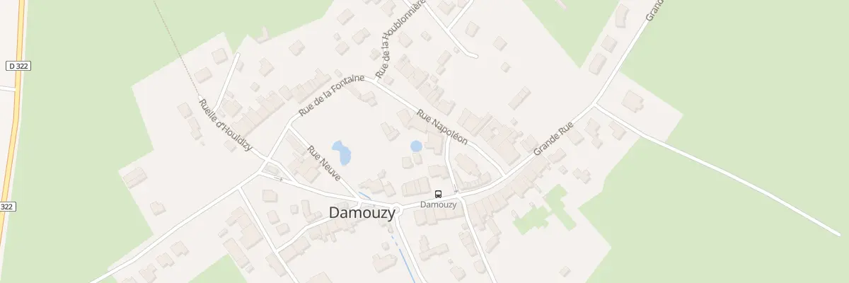 Plan du 3 Rue de l’Eglise à Damouzy