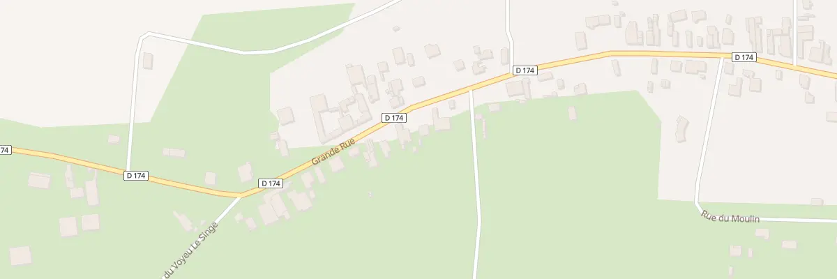 Plan du 79 Rue Grande Rue A Longeville à Rives Dervoises