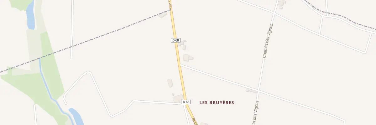 Plan du 2057 Rte des Crus à Cercié