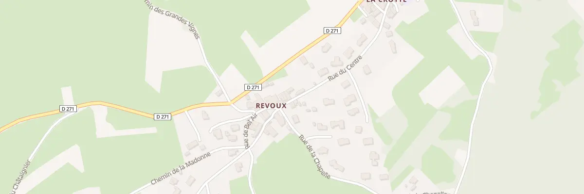 Plan du 125 Rue du Centre à Brossainc