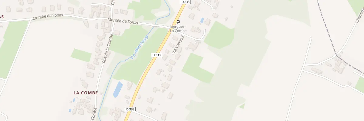 Plan du 32 Che de la Carriere à Porte des Pierres Dorées