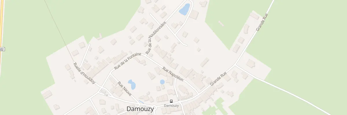 Plan du 20 Rue Napoléon à Damouzy