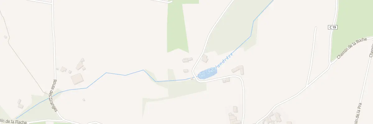 Plan du 57 Che de la Roche à Messimy
