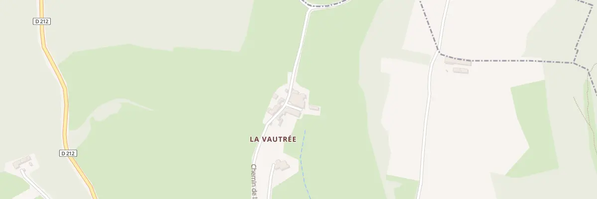 Plan du 5253 La Vautrée à Pierreclos