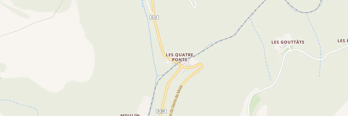 Plan du 3465 Rte des Quatre Ponts à Vernoux-en-Vivarais