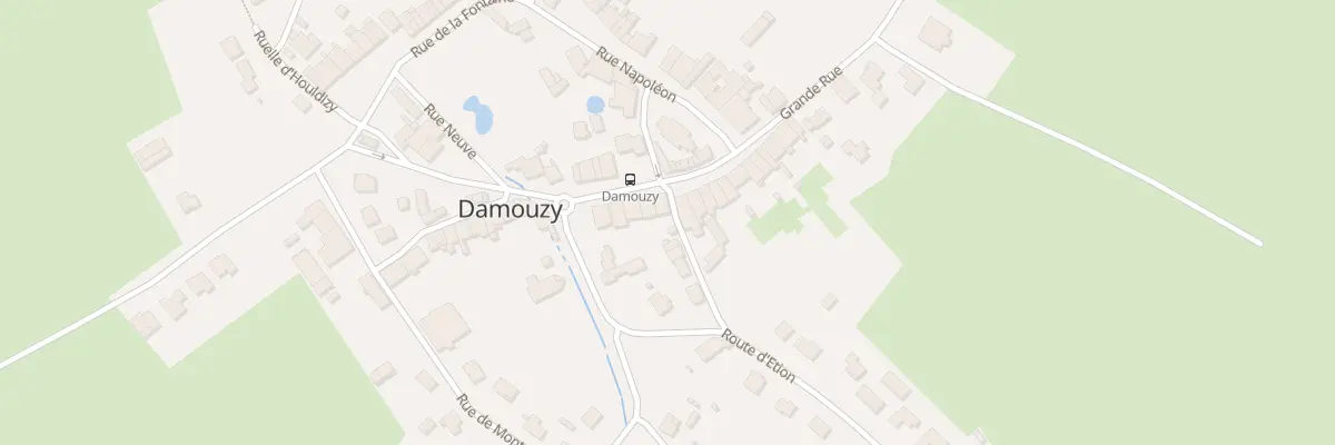 Plan du 10 Gr Grande Rue à Damouzy