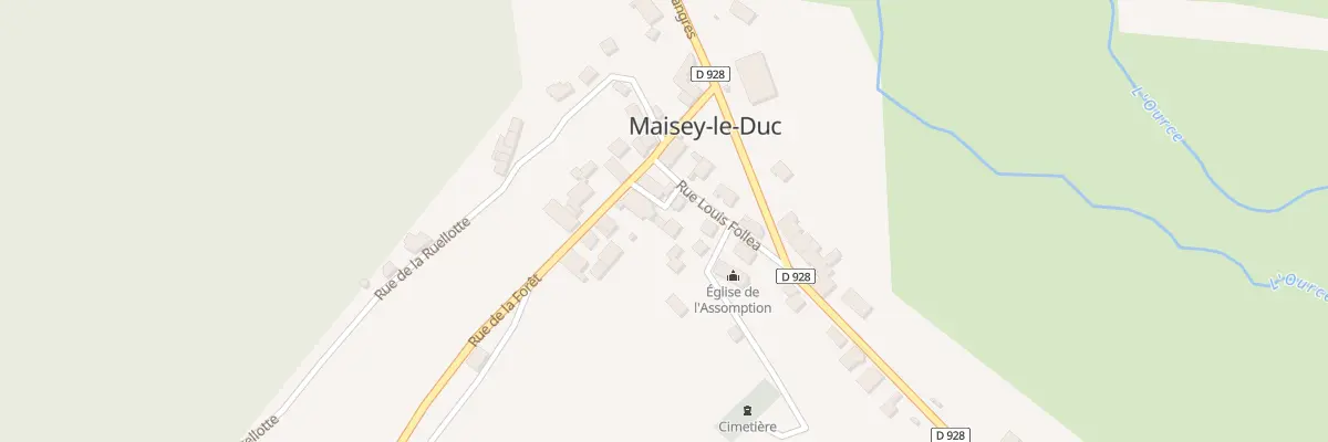 Plan du 1T Rle des Jardins à Maisey-le-Duc