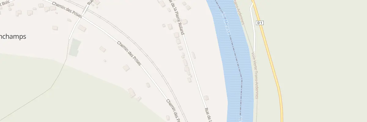Plan du 11 Rue de la Pierre Roland à Anchamps