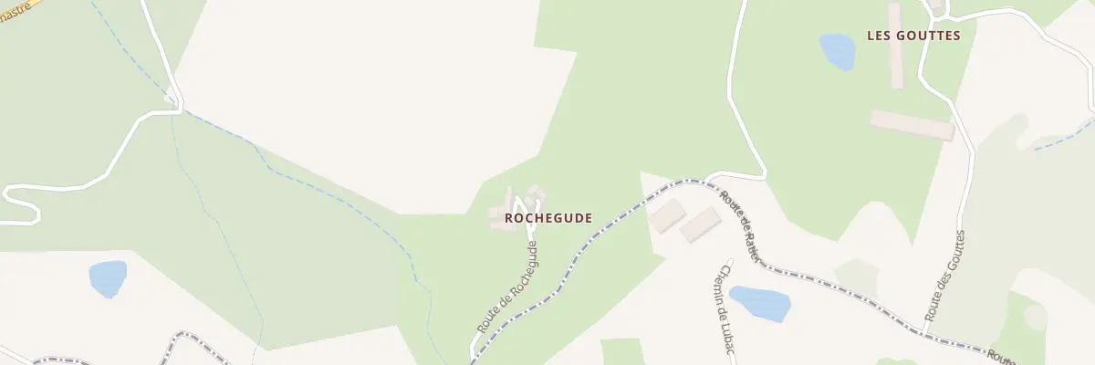 Plan du 5021 Rochegude à Boucieu-le-Roi