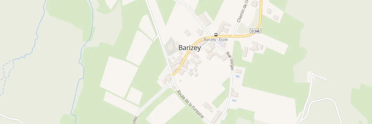 Plan du 5013 Le Bourg à Barizey