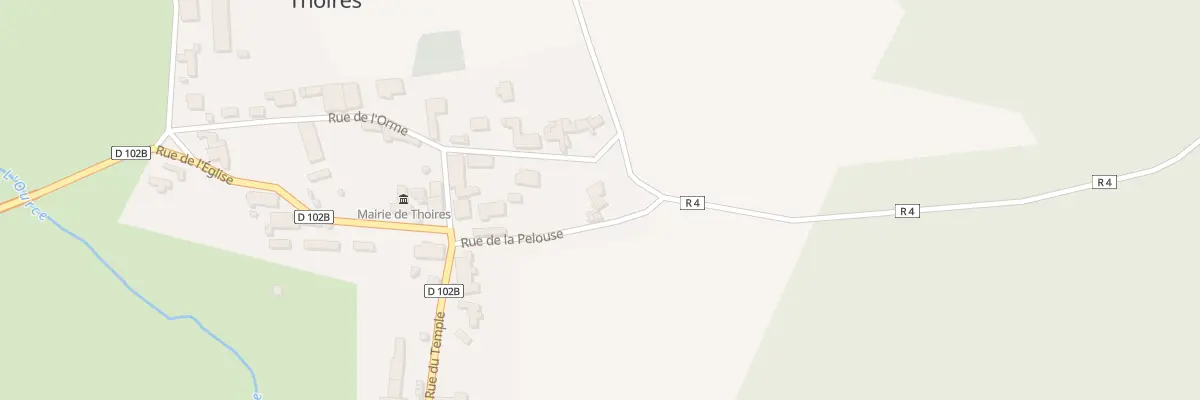 Plan du 10 Rue de l’Orme à Thoires