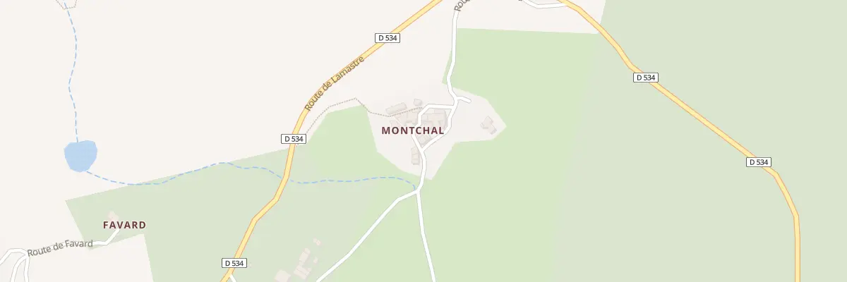 Plan du 5223 Montchal à Boucieu-le-Roi