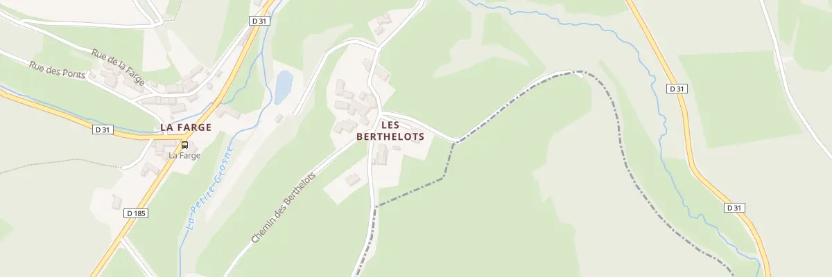Plan du 5168F Les Berthelots à Serrières