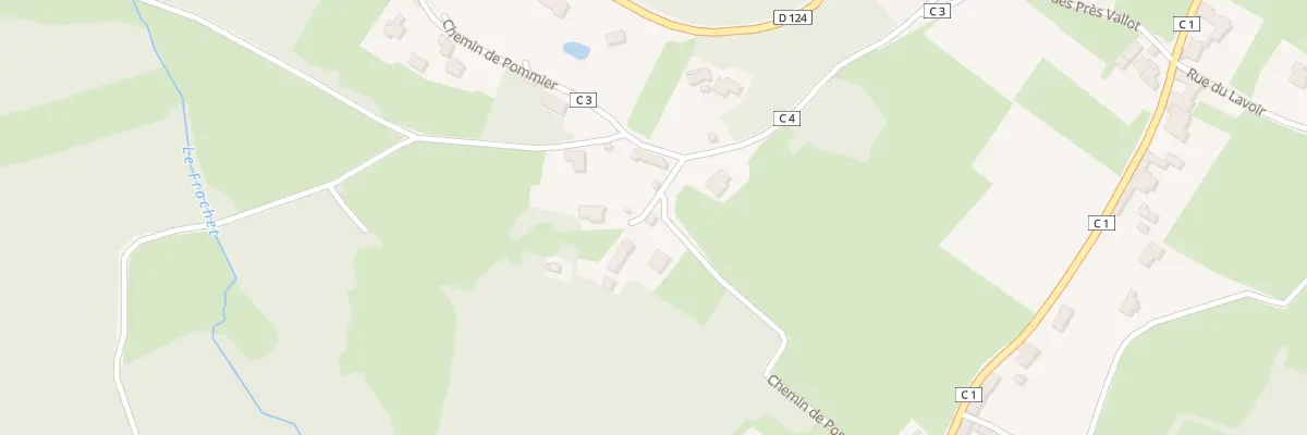 Plan du 13A Che de Pommier à Saint-Mard-de-Vaux