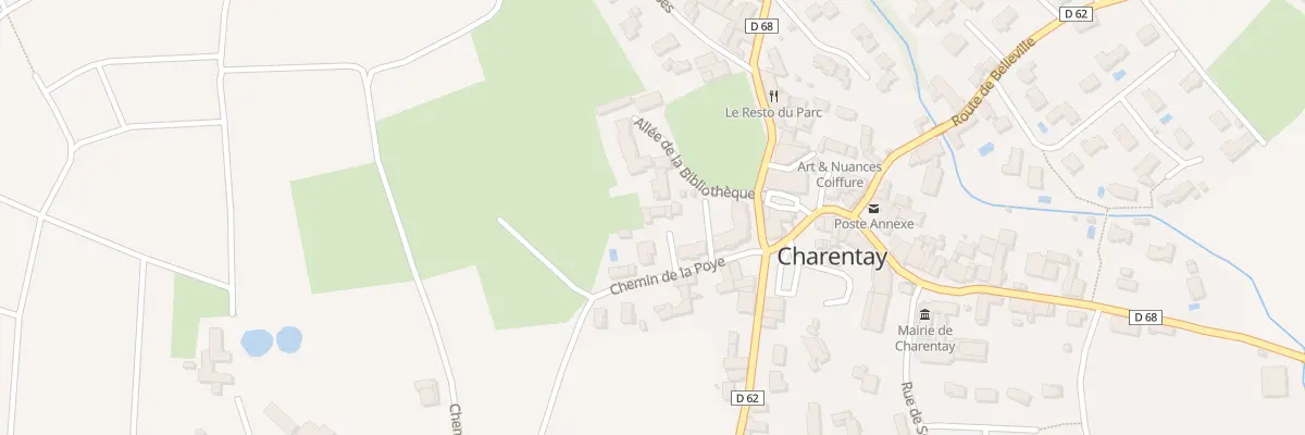 Plan du 30 All des Faisans à Charentay
