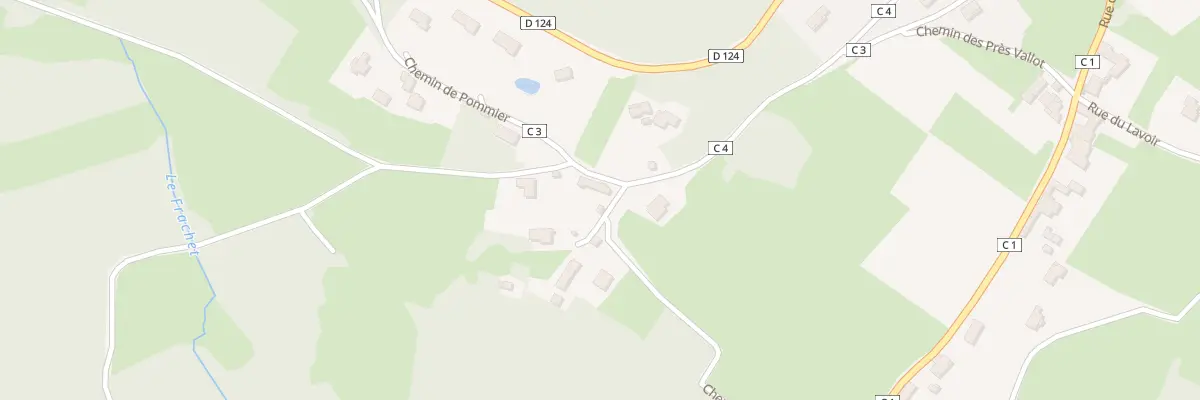 Plan du 13 Che de Pommier à Saint-Mard-de-Vaux