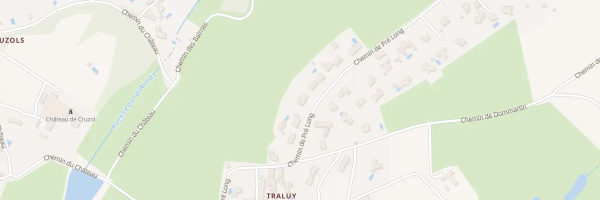 Plan du 6149 Les Plasses à Lentilly