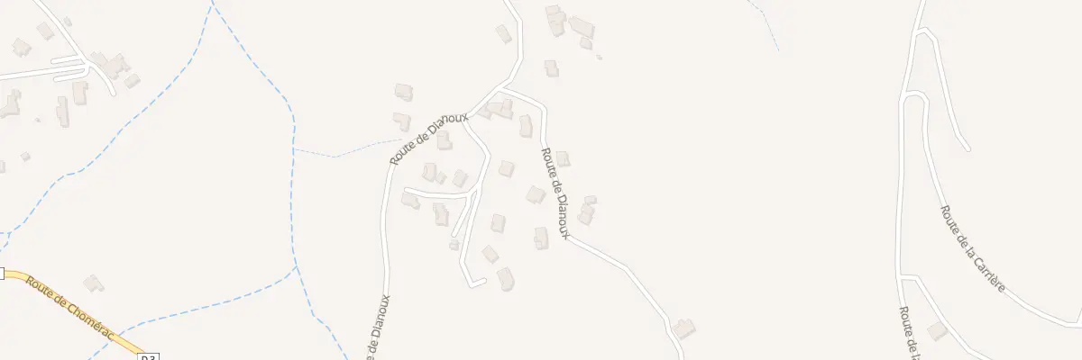 Plan du 5126 Dianoux à Saint-Bauzile