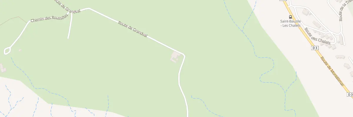 Plan du 5045 Granval à Saint-Bauzile
