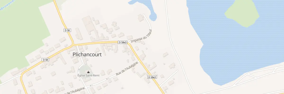 Plan du 2 Imp du Tilleul à Plichancourt