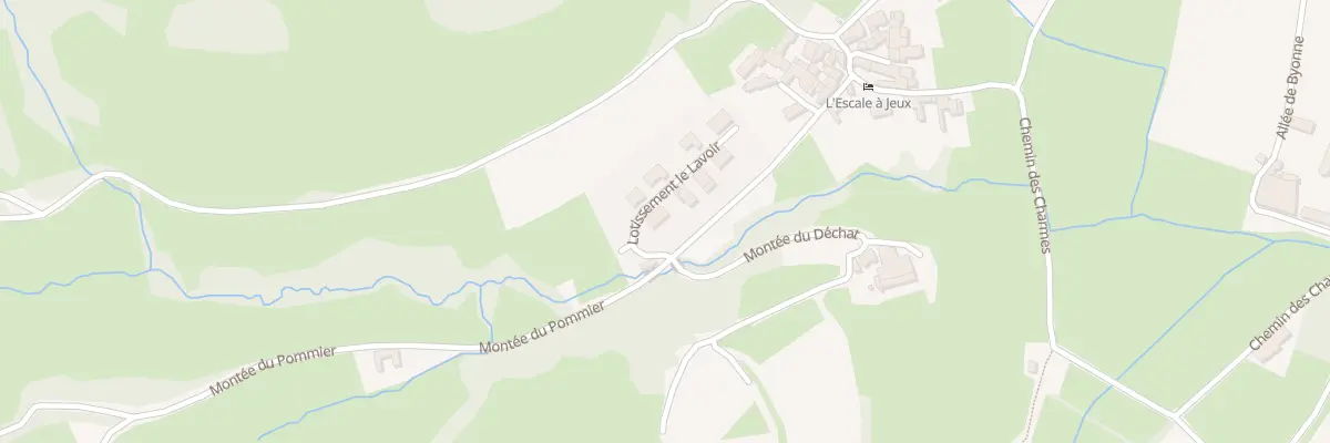 Plan du 4 Lot le Lavoir à Sologny